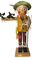 Christian Ulbricht GY-421 Ulbricht Nutcracker - Scarecrow with Crows  16 inches  (Pre-Owned)