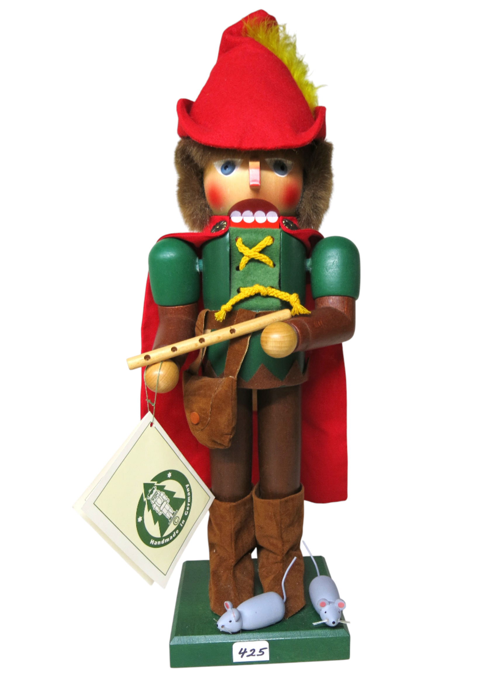 Christian Ulbricht GY-425 Ulbricht Nutcracker - Pied Piper  17 inches  (Pre-Owned)