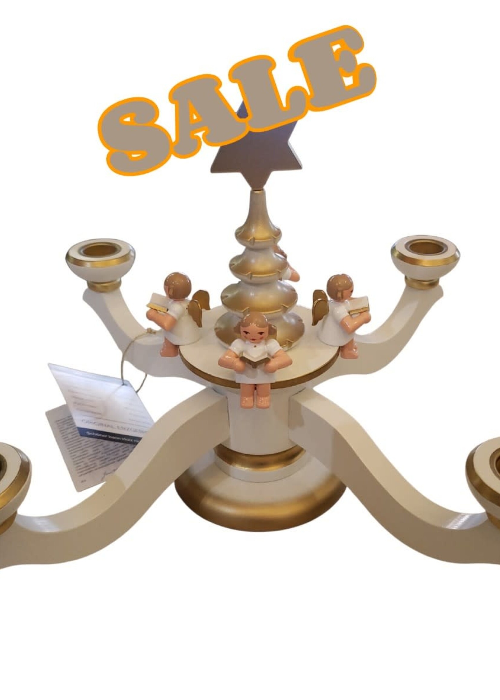 Christian Ulbricht 38-201 Beautiful Candelabra White - RETIRED