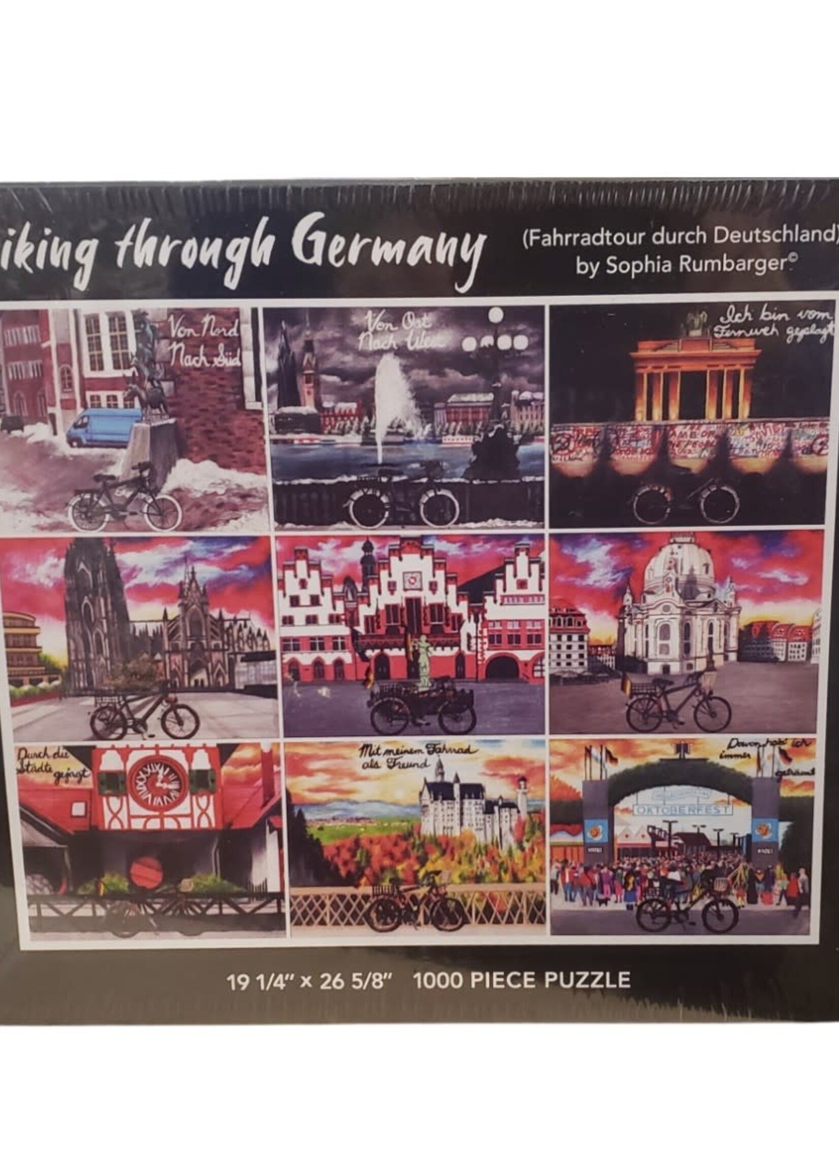 54497 Biking through Germany Puzzle