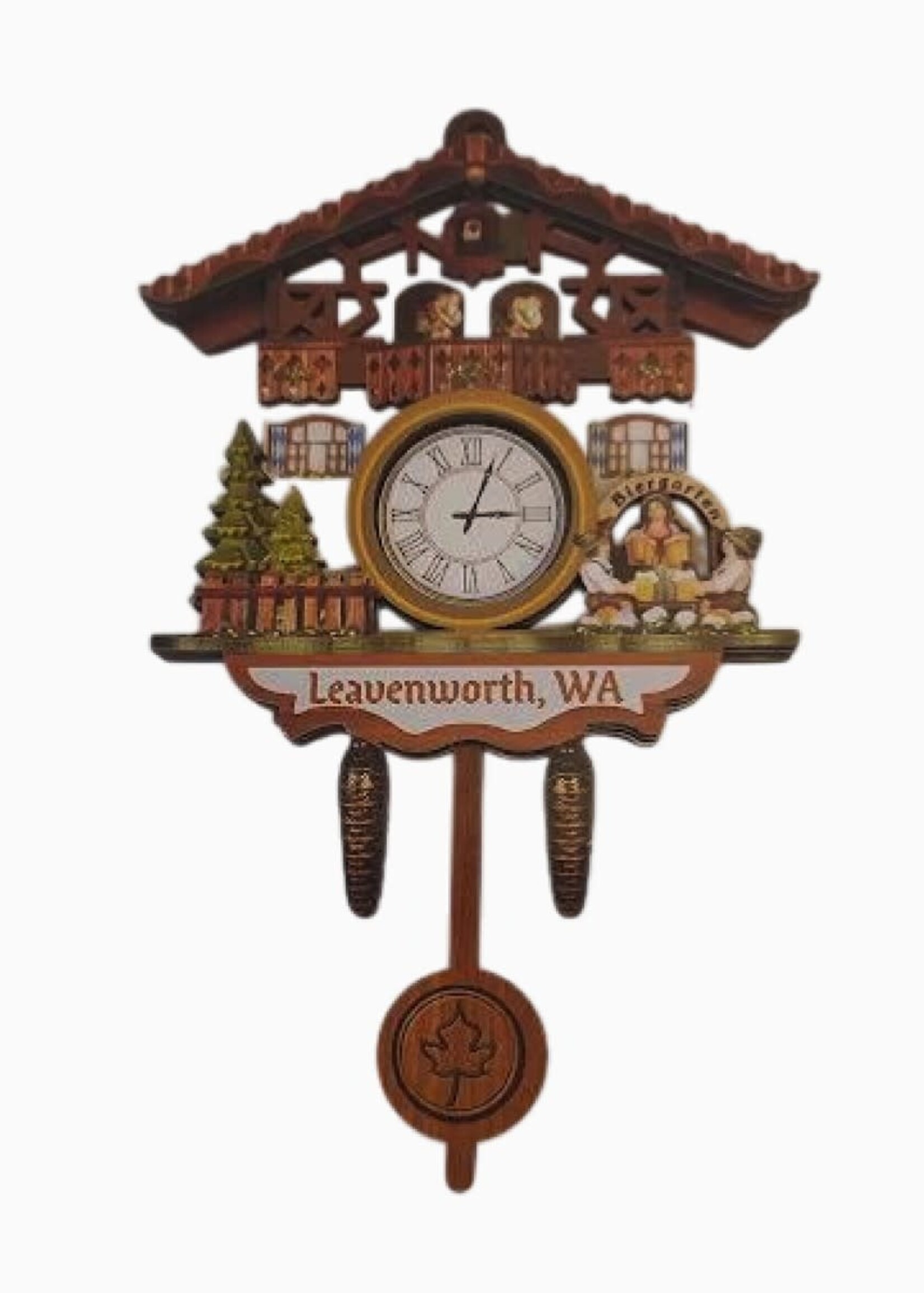 M871L Magnet Cuckoo Clock Bier Garden