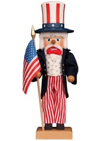 Christian Ulbricht 0 895 Ulbricht Premium Nutcracker - Uncle Sam  20.5 inches