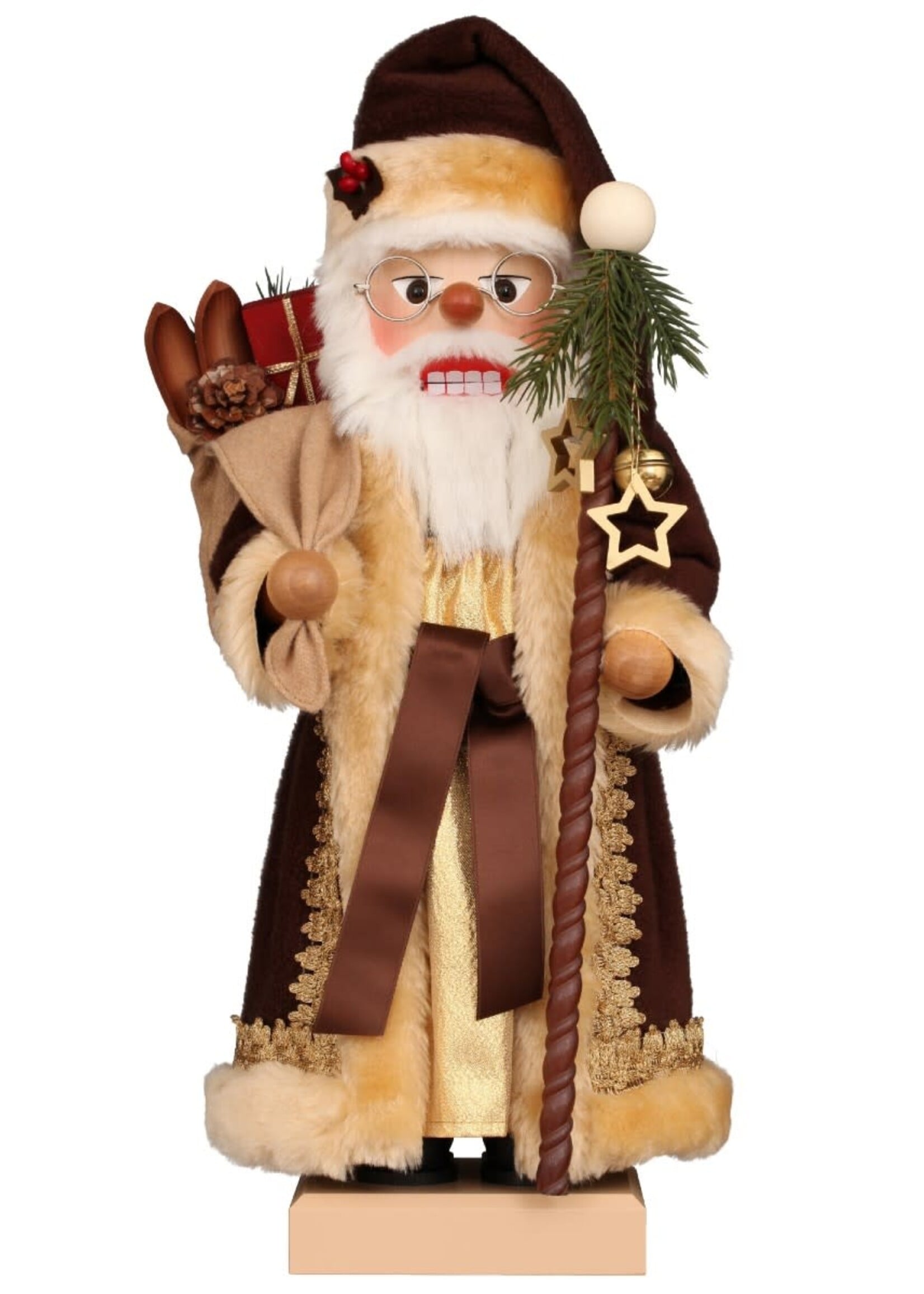 Christian Ulbricht 0 896 Ulbricht Premium Nutcracker - Winter Feelings Santa  19.1 inches