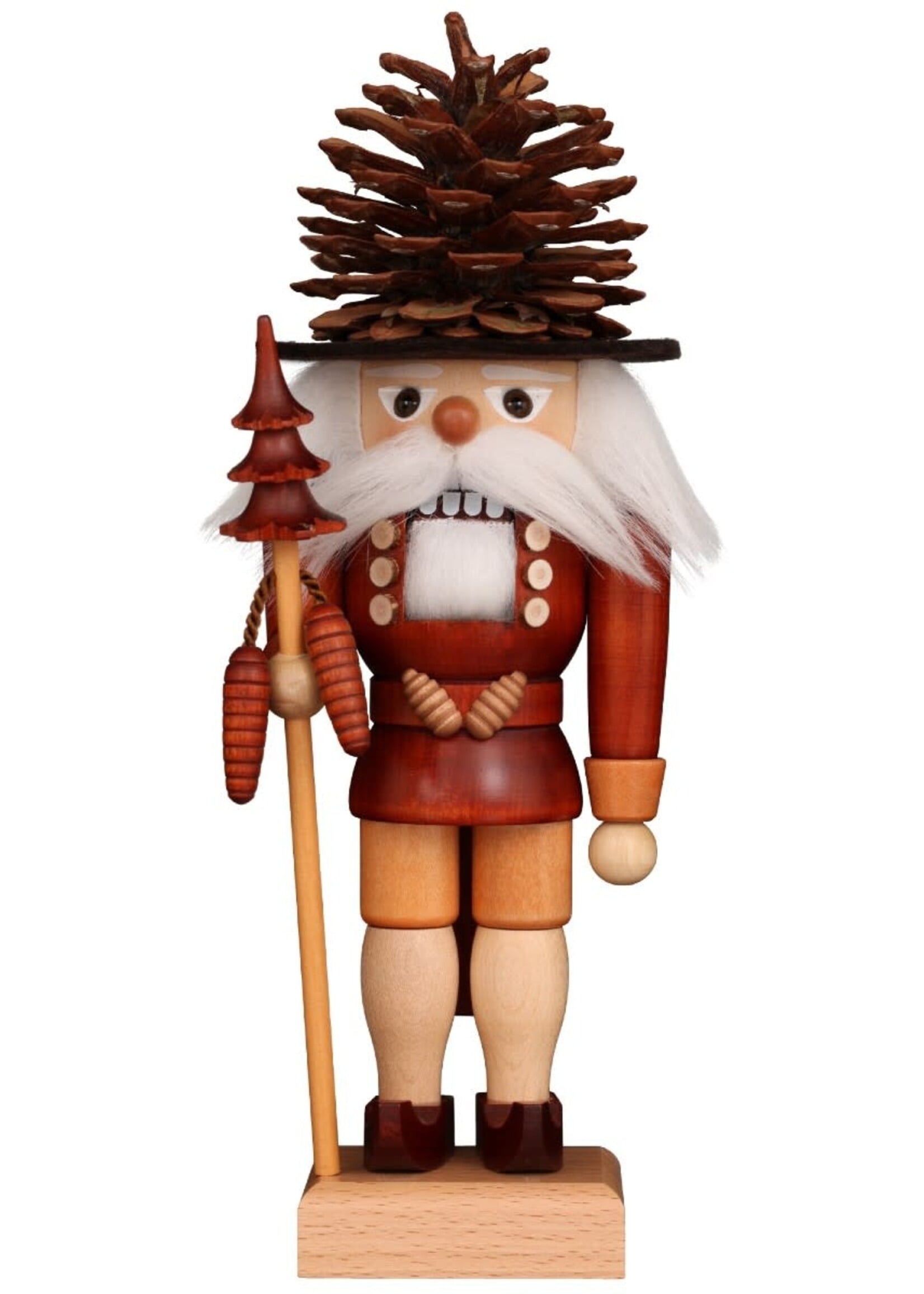 Christian Ulbricht 32-703 Ulbricht Nutcracker - Coneman (Natural)  11.2 inches