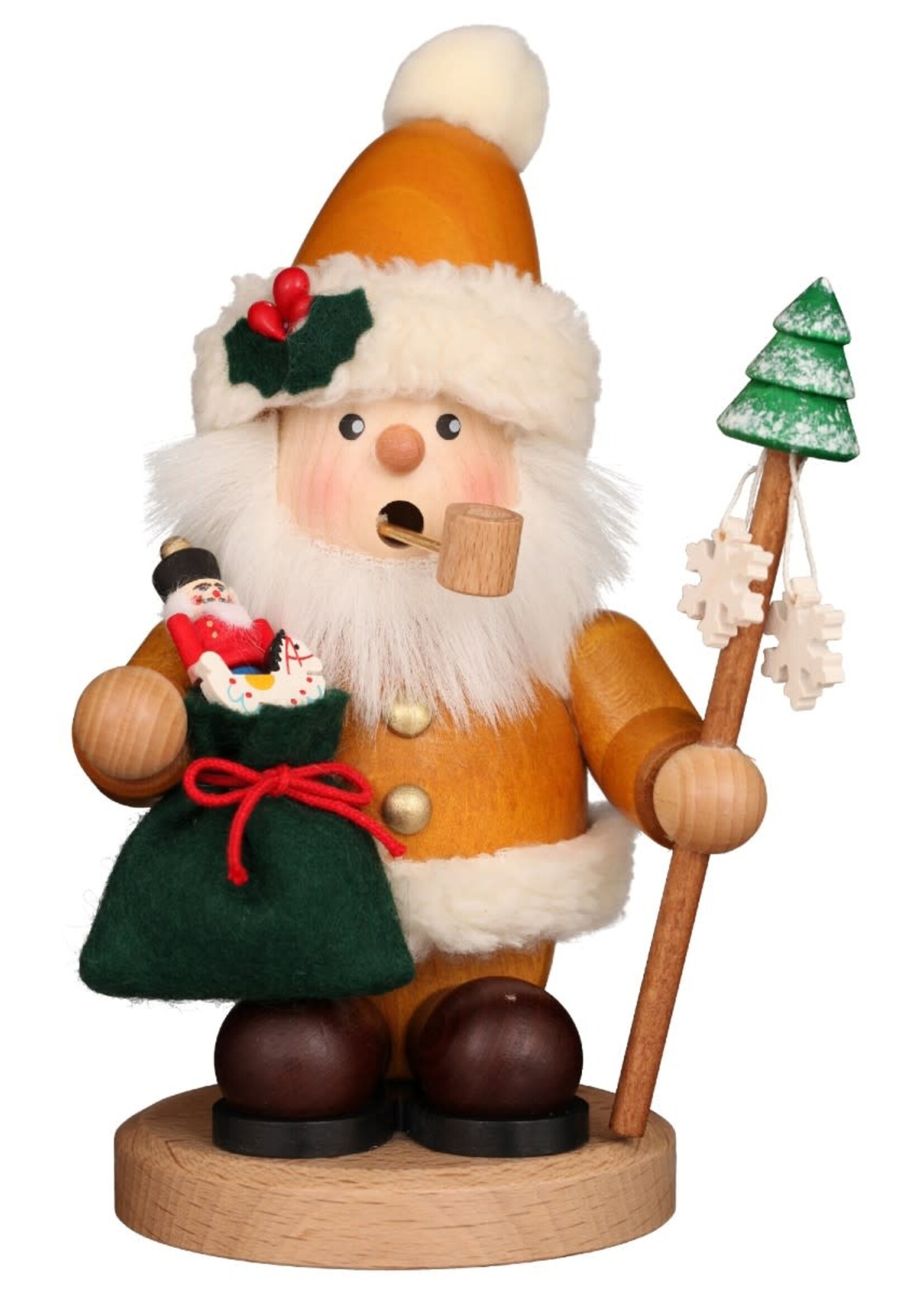 Christian Ulbricht 1-250 Ulbricht Smoker - Santa Claus (Natural)  6.7''H