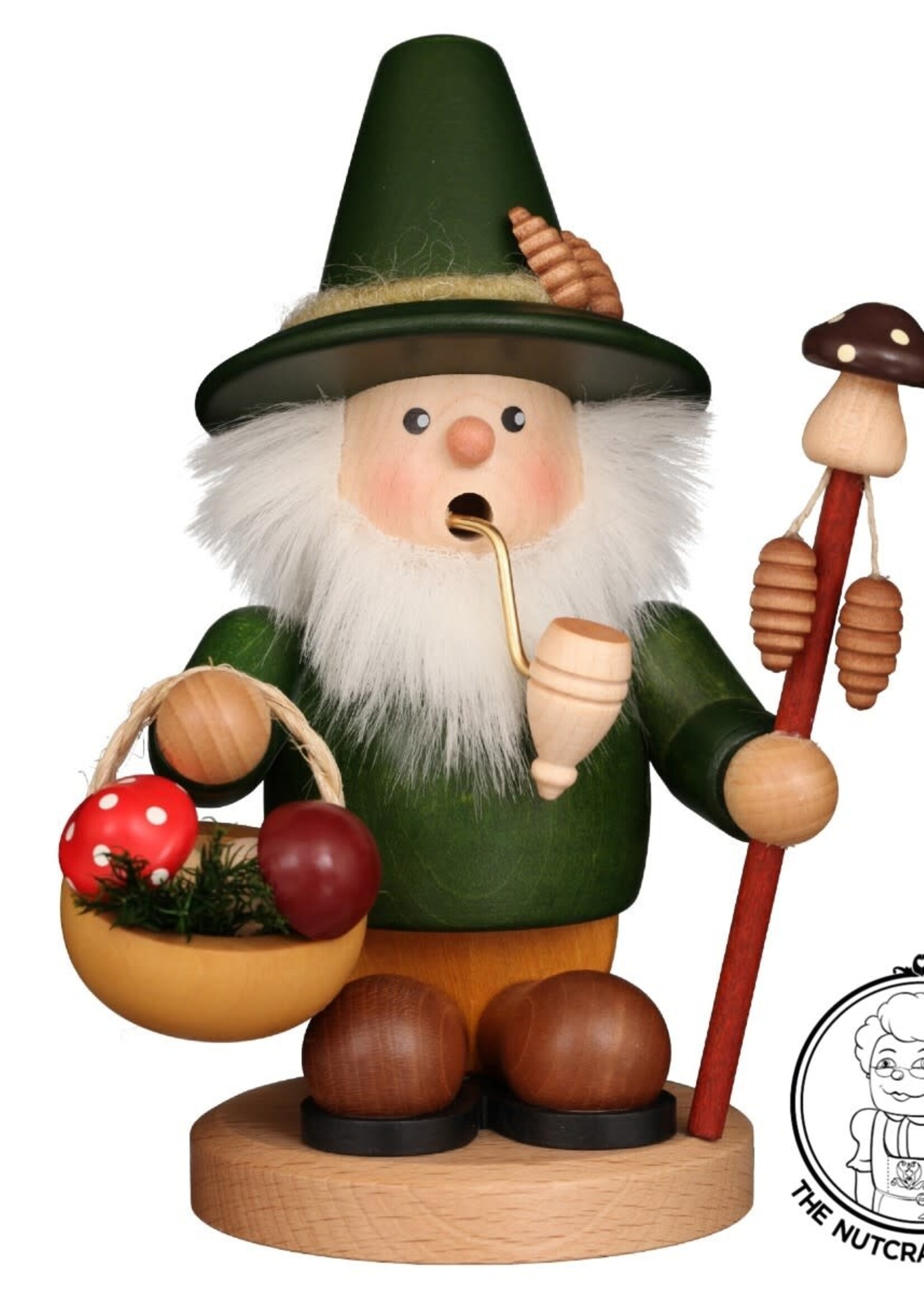 Christian Ulbricht 1-251 Ulbricht Smoker - Woodsman  6.7''H