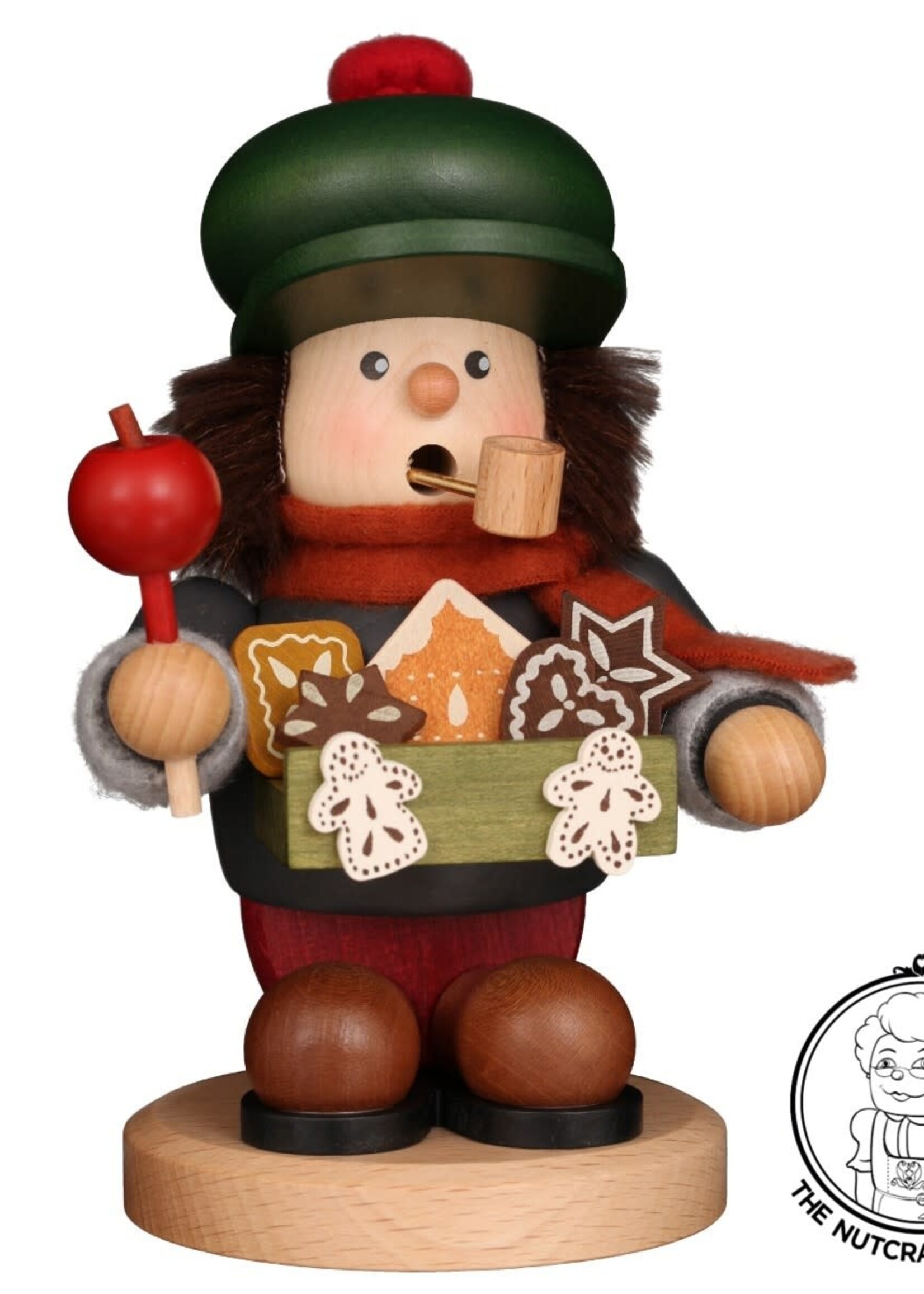 Christian Ulbricht 1-252 Ulbricht Smoker - Gingerbread Vendor  6.3''H