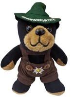 T181 Teddy Black Bear Boy Small