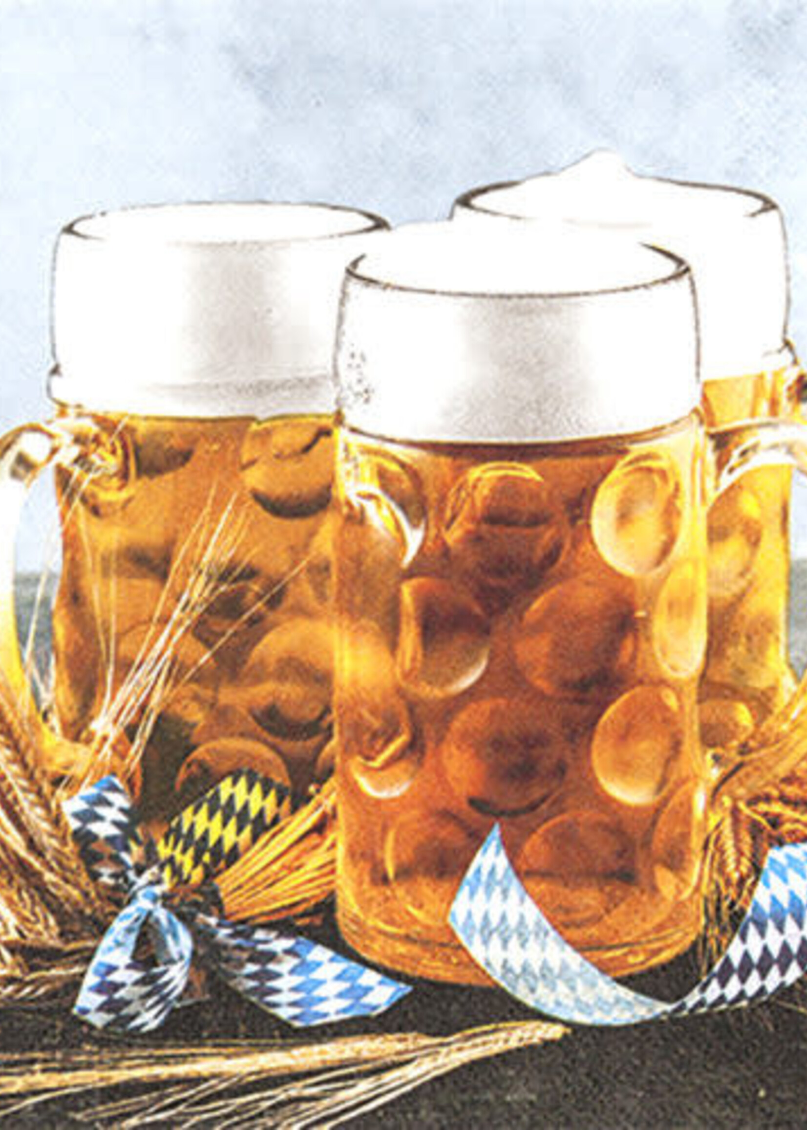 211967 Beer Mug Napkins