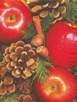611143 Apples with Nuts Napkins