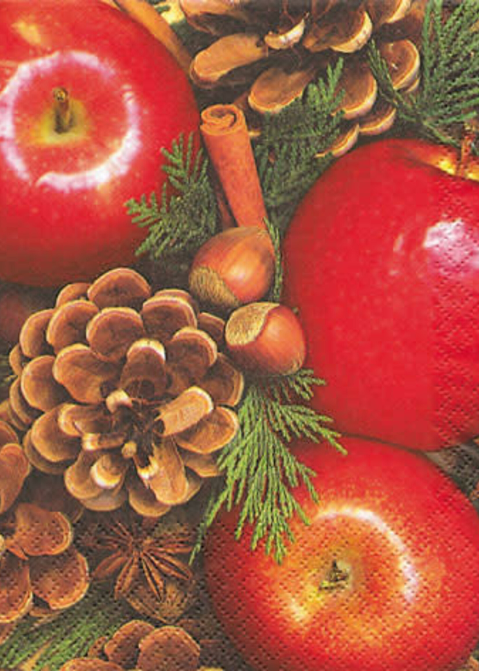 611143 Apples with Nuts Napkins