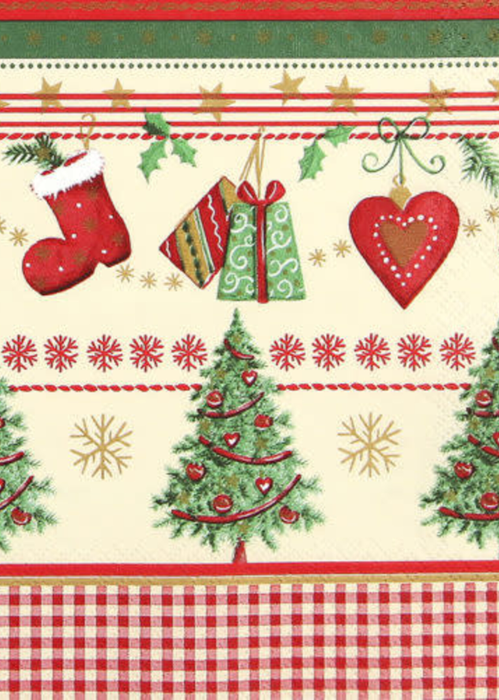 611237 Traditional Christmas Napkins