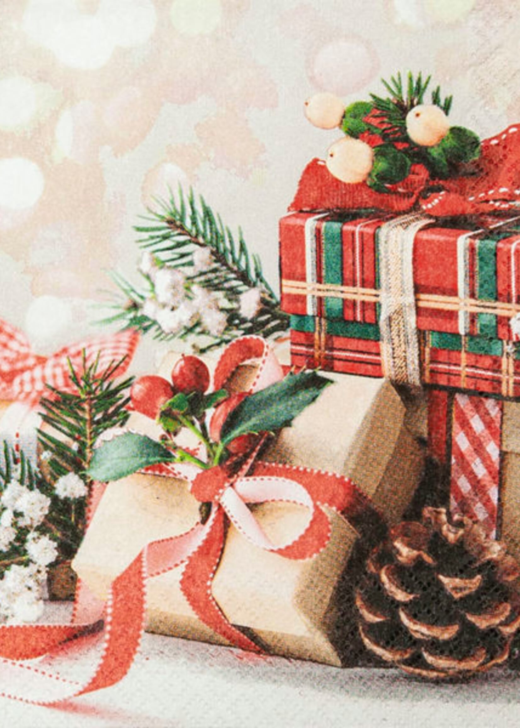 612205 Christmas Gifts Napkins