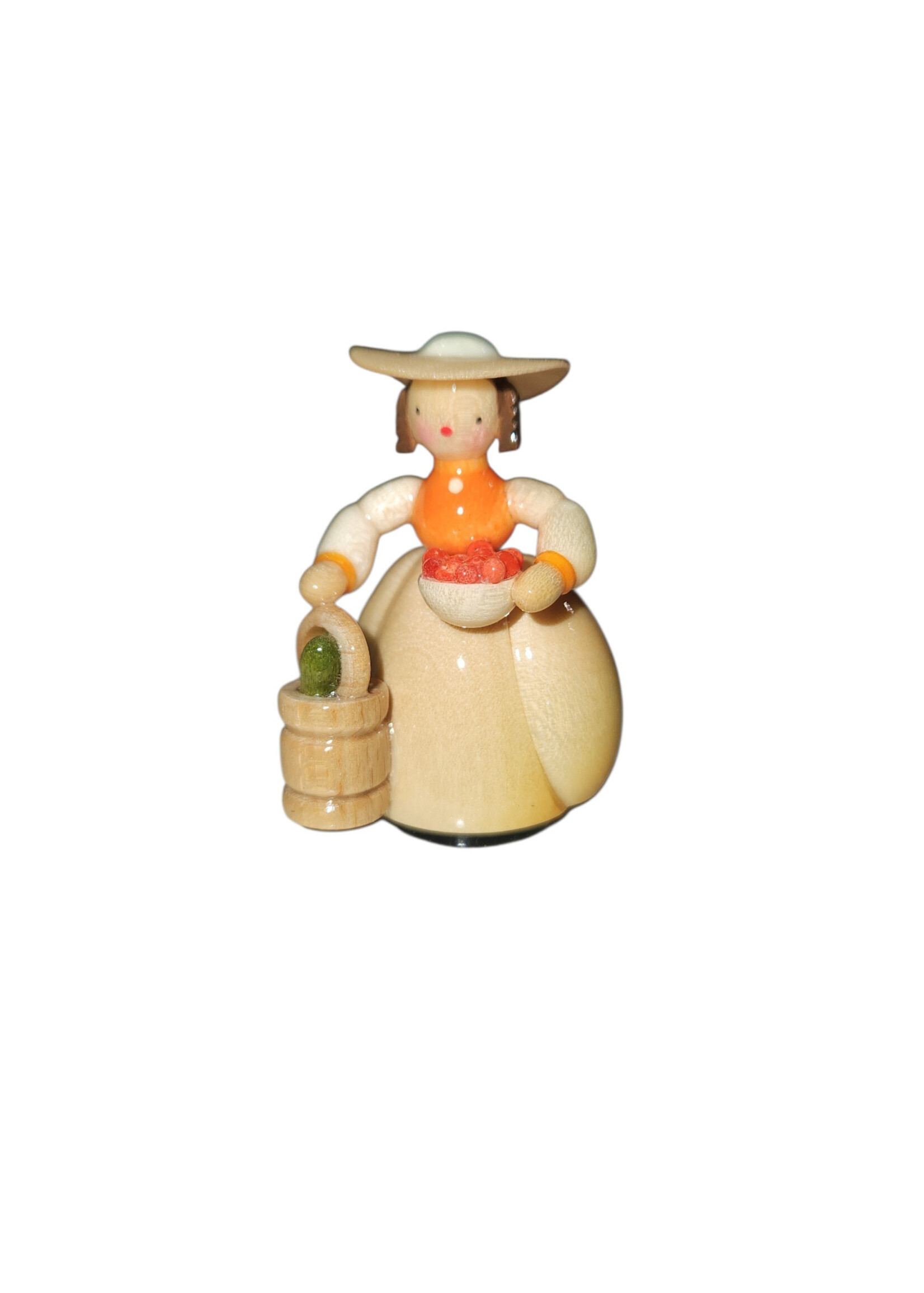 Kramer Holz Design 030/02 Miniature Lady with Vegetables