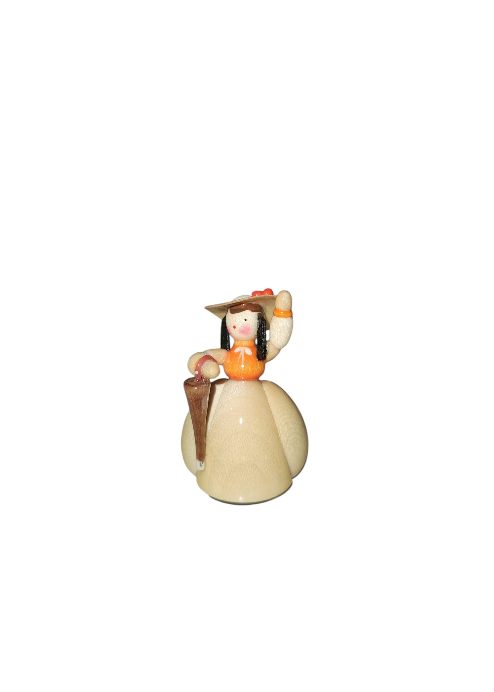 Kramer Holz Design 020/013 Miniature Lady with Umbrella