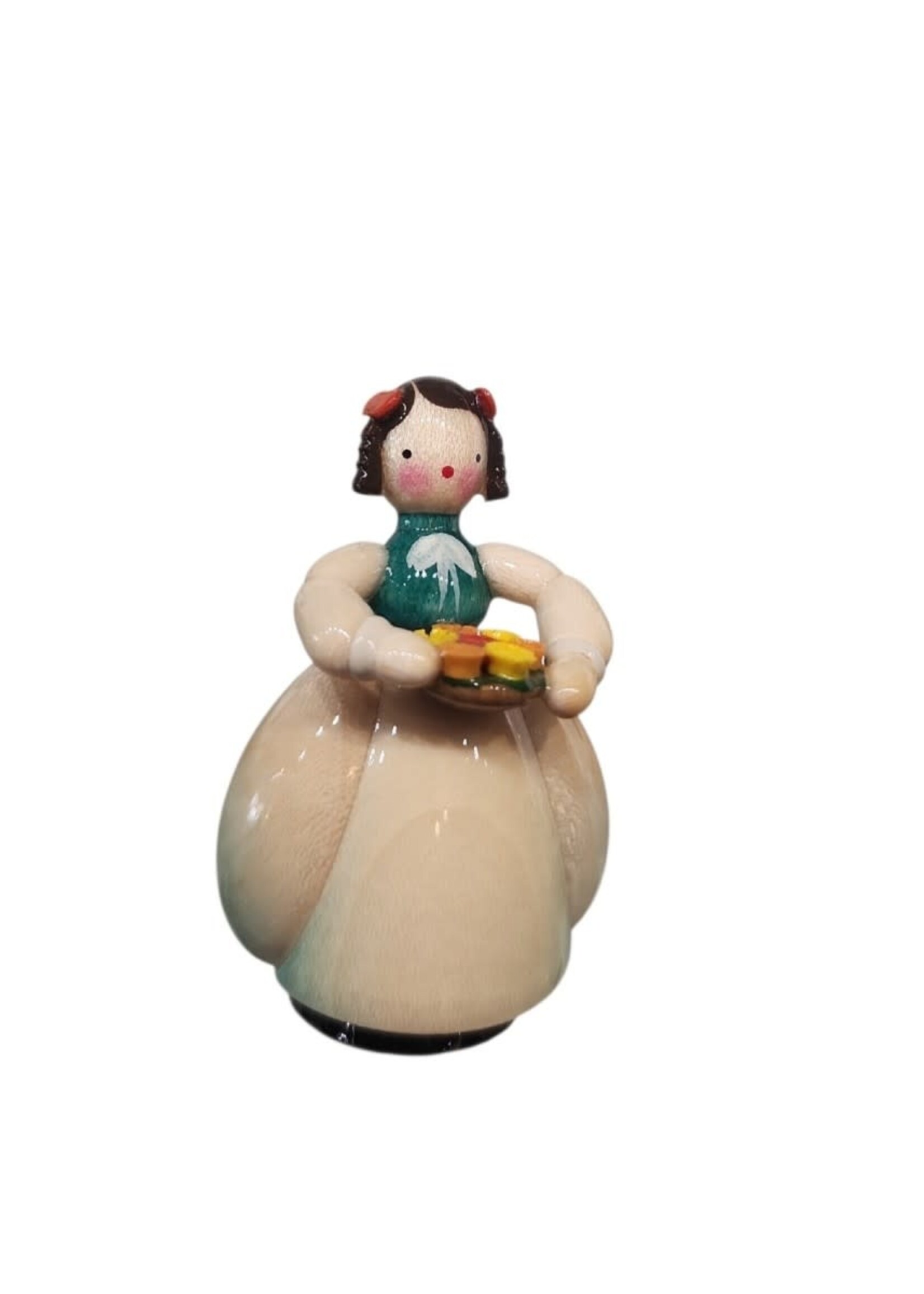 Kramer Holz Design 040/003 Miniature Lady with Flowers
