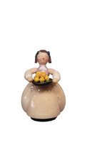 Kramer Holz Design 030/03 Miniature Lady with Apple Dish