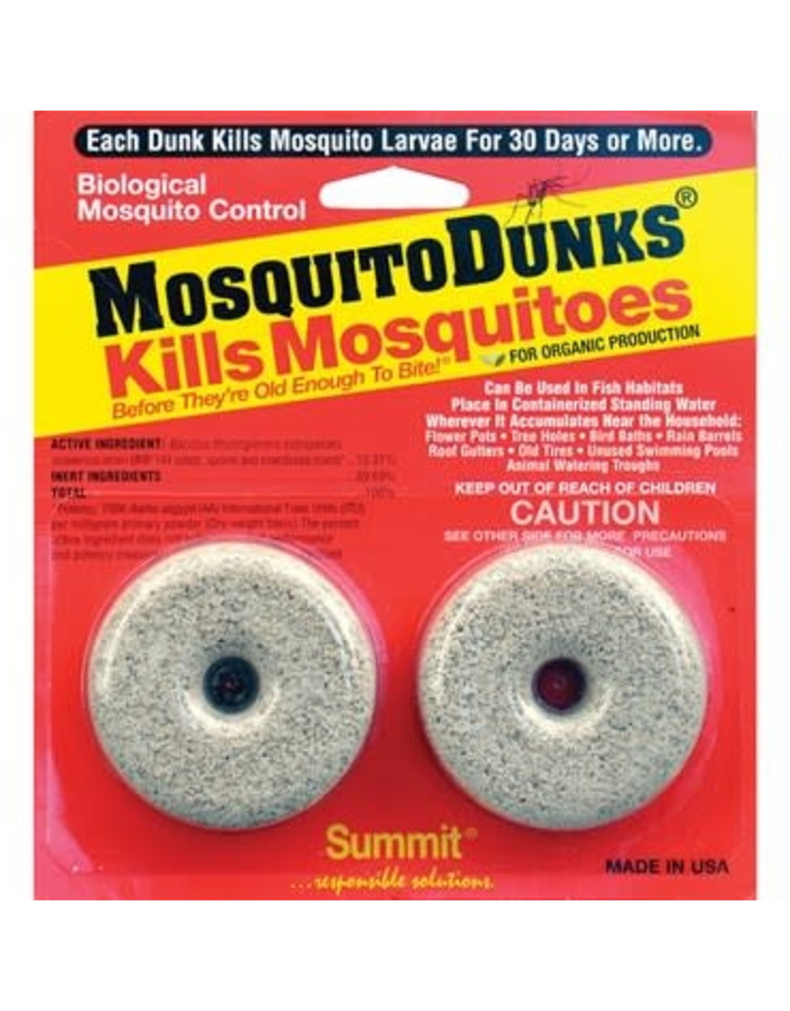 Mosquito Dunks - 2 Pack