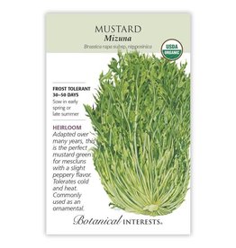 Seeds - Mustard Mizuna Org