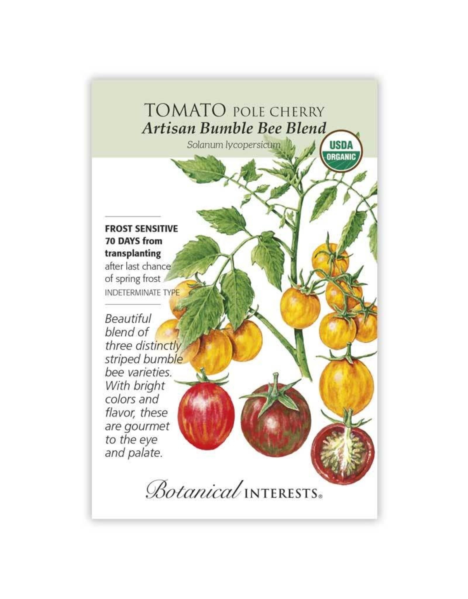 Seeds - Tomato Cherry Artisan Bumble Bee Org