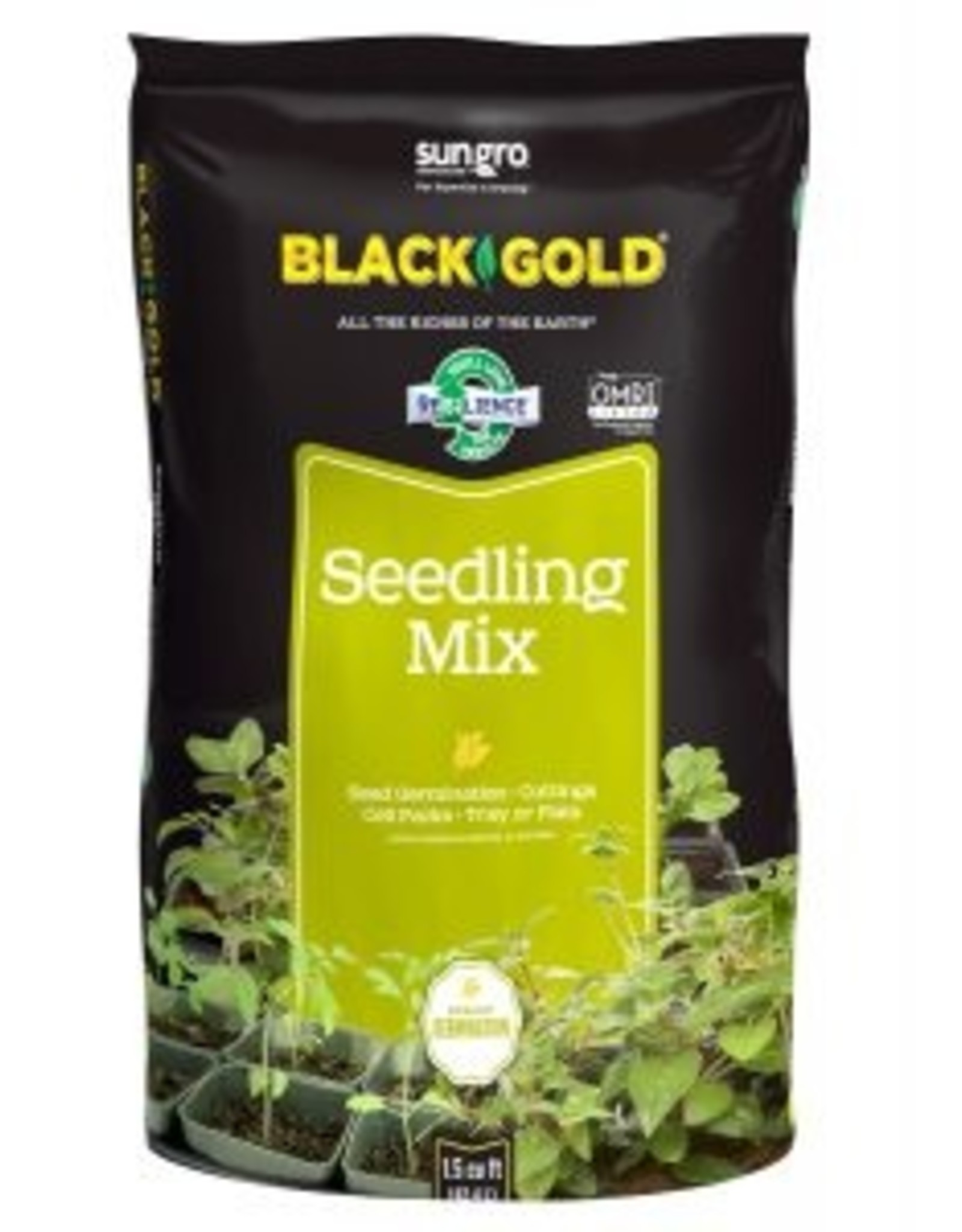 Seedling mix, Black Gold - 8 qt