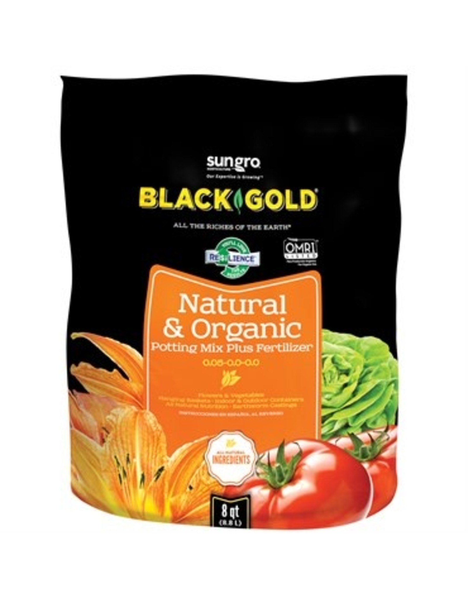 Potting soil, Black Gold - 8 qt