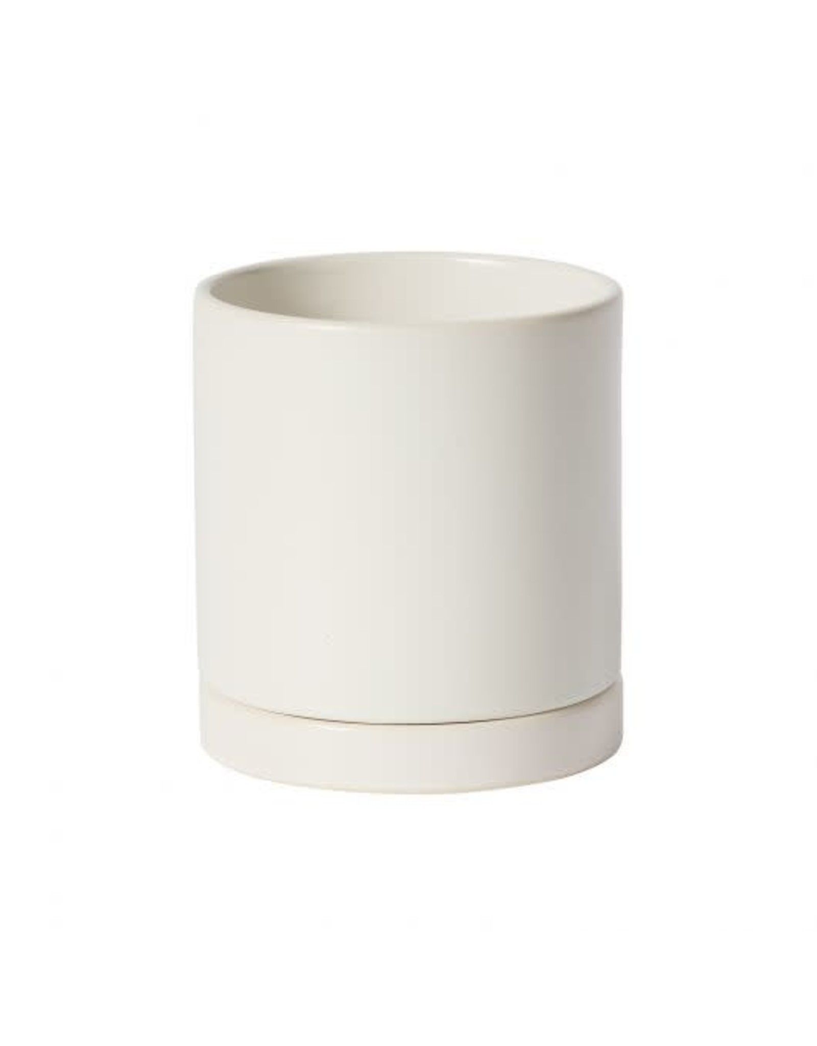Romey Pot - 4.25" x 4.75" - White