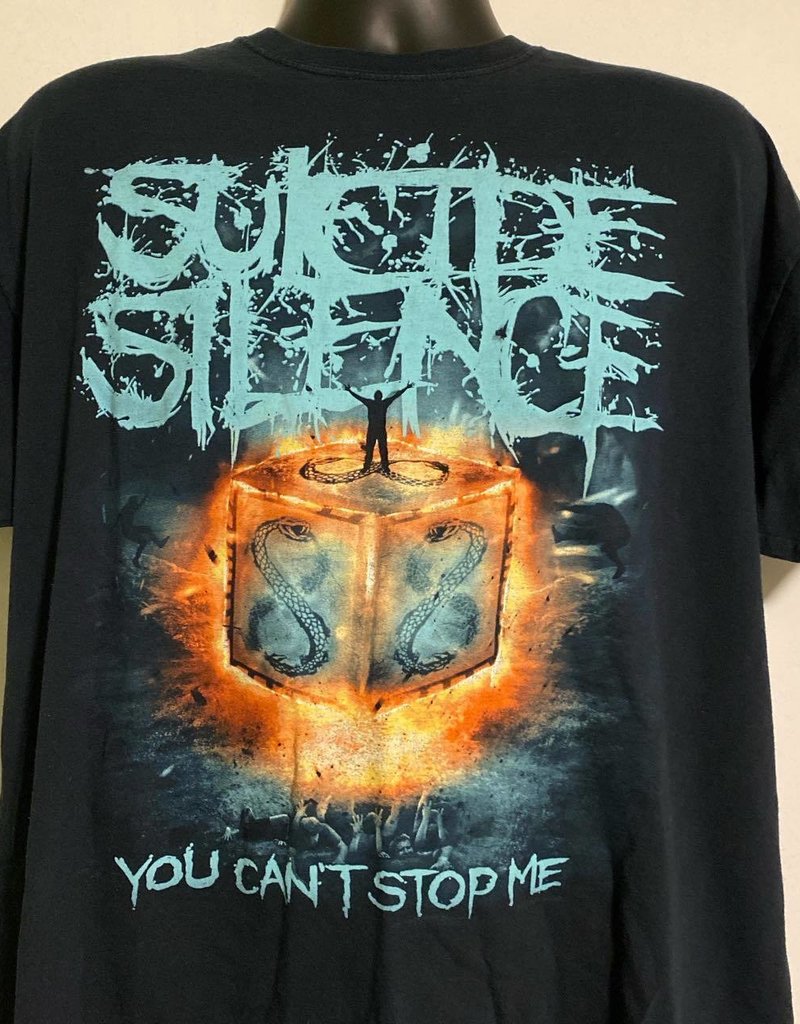 Apparel Suicide Silence You Can T Stop Me T Shirt Blk Xl Darkside Records
