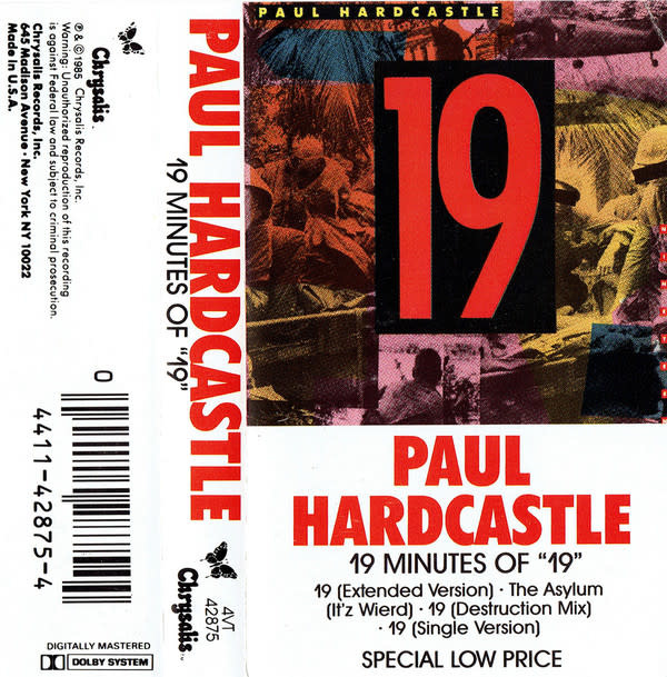 Used Cassettes Paul Hardcastle 19 Minutes Of 19 Darkside Records