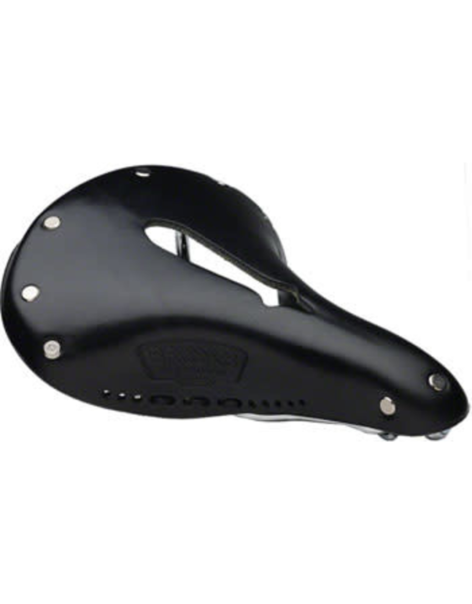 Brook's England Brooks B17 S Imperial Women's Saddle - Black - Chrome Rails