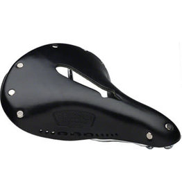 Brook's England Brooks B17 S Imperial Women's Saddle - Black - Chrome Rails