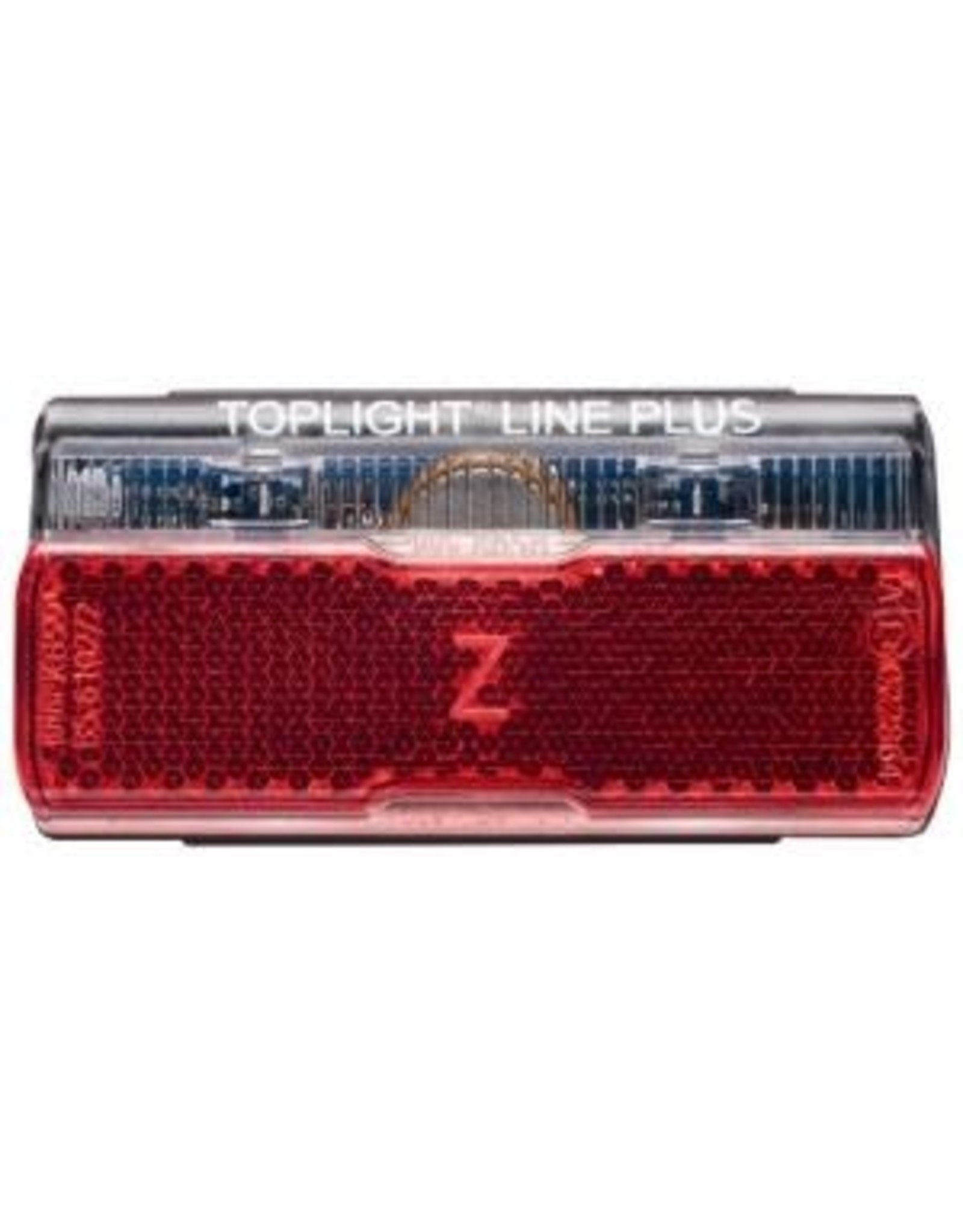 B&M Busch & Muller BRAKE TEC PULSATING Toplight Line Brake Plus Dynamo Taillight (50mm Only Rack Mount)