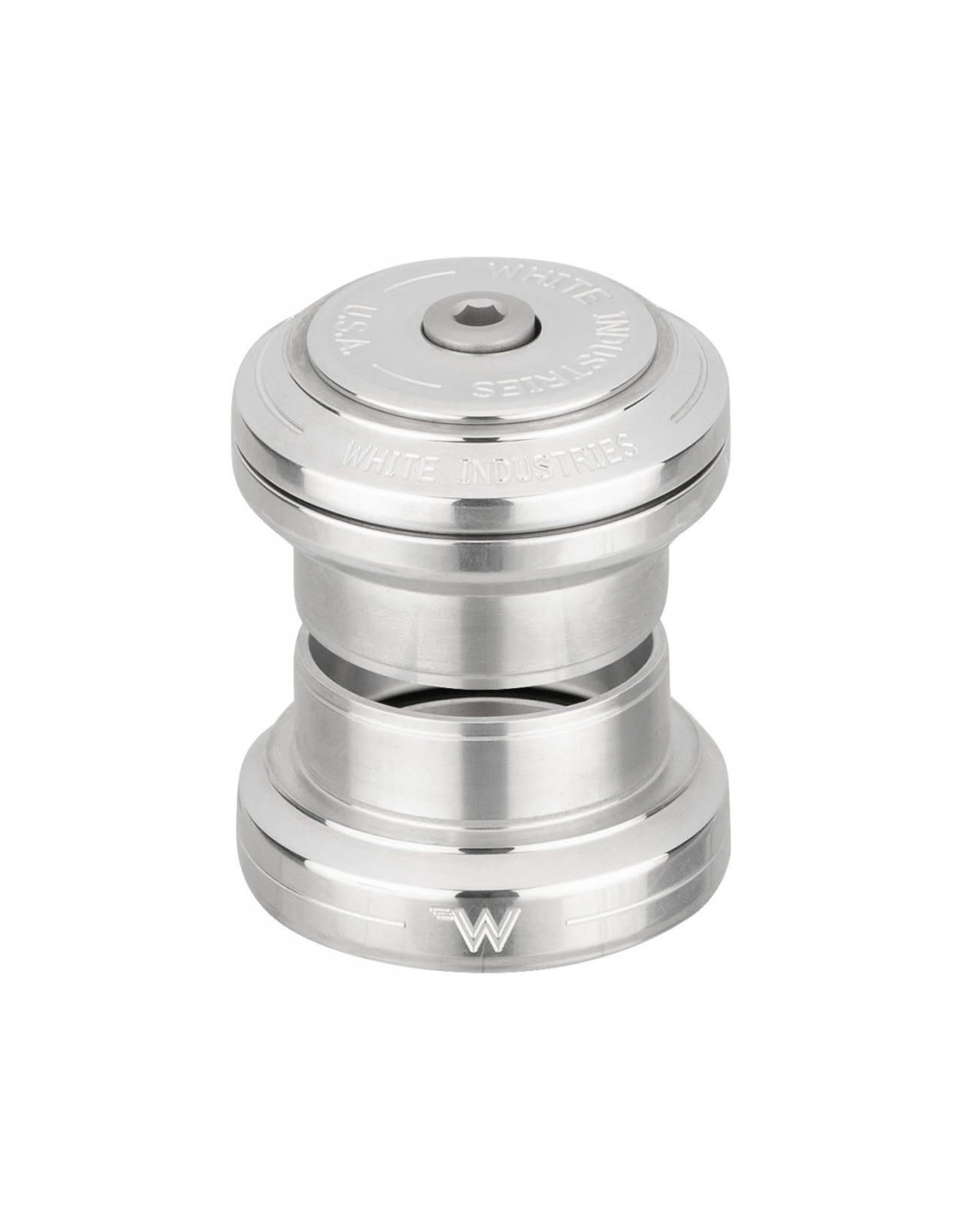 White Industries White Industries Threadless Headset 1 1/8" EC34 Polished Silver