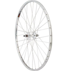 Quality Wheels Quality Wheels Rear Wheel Track 27" 32h Sun CR-18 Polished / Formula Track Fixed / Free Silver / DT Industry Silver