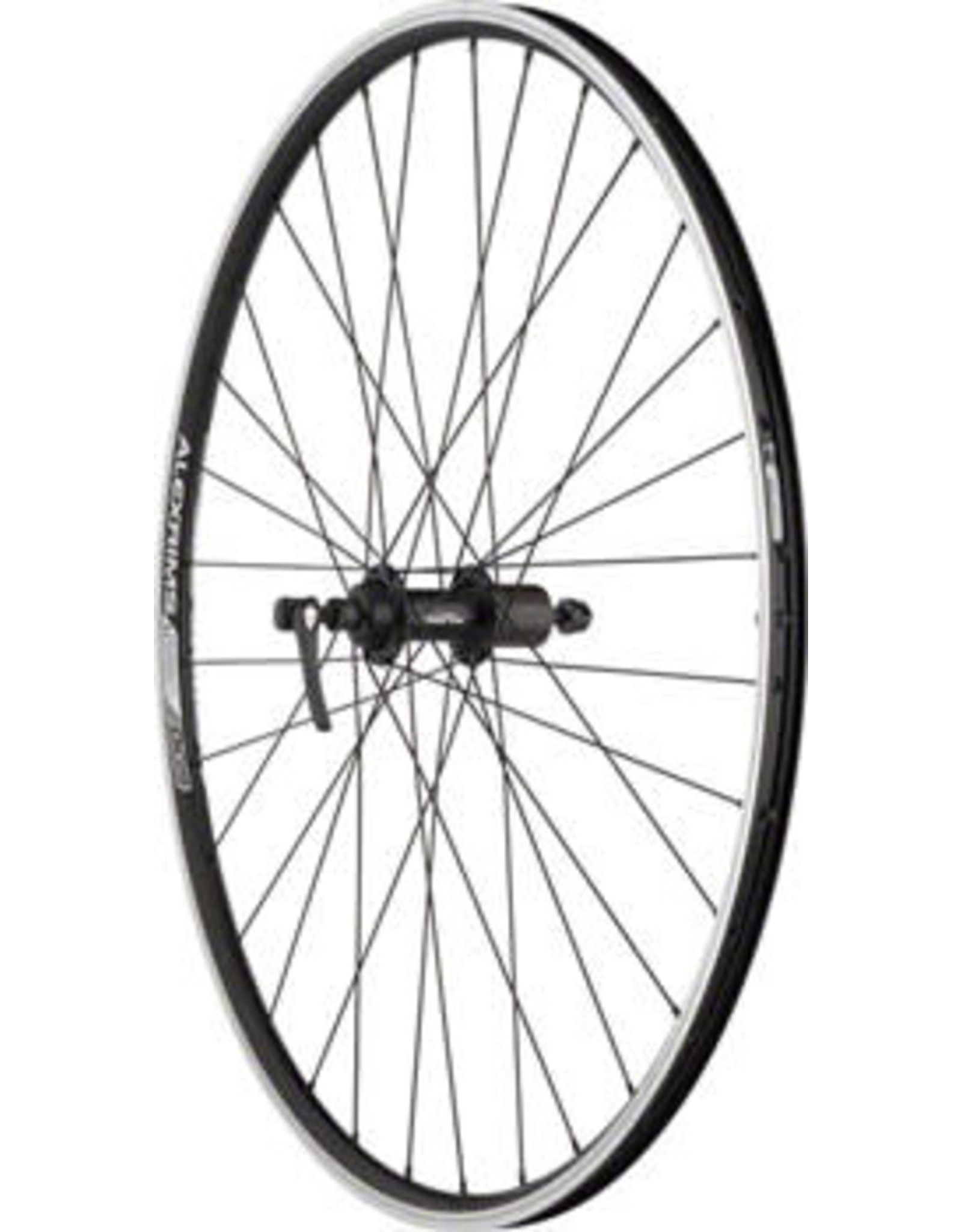 Quality Wheels Quality Wheels Value Double Wall Series Rear Wheel - 700, QR x 130mm, Rim Brake, HG 10, Black, Clincher, 32H