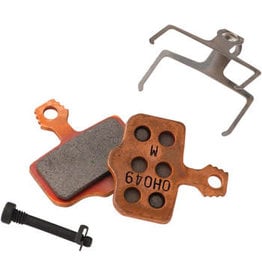 Avid SRAM Disc Brake Pads - Sintered Compound, Steel Backed, Powerful, For Level, Elixir, and 2-Piece Road