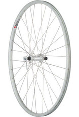 Quality Wheels Quality Wheels Value Single Wall Series Front Wheel - 27", QR x 100mm, Rim Brake, Silver, Clincher