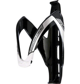 Elite SRL Elite Custom Race Water Bottle Cage: Black/White