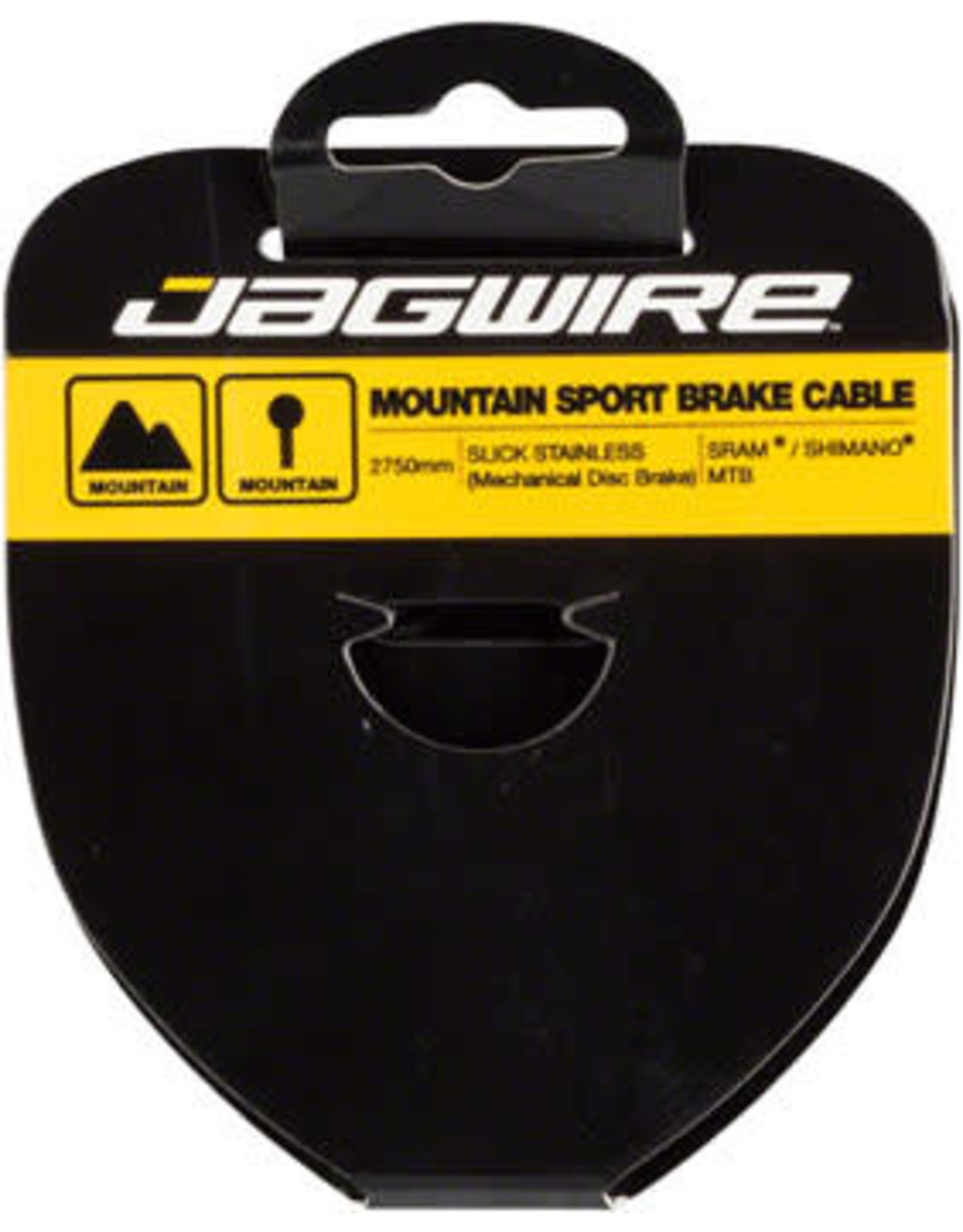 JAGWIRE Jagwire Slick Stainless Tandem Length Brake Cable 2750mm Shimano MTN