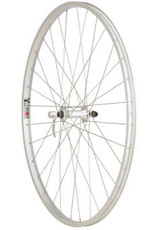 Quality Wheels Quality Wheels Value Single Wall Series Front Wheel - 700, QR x 100mm, Rim Brake, Silver, Clincher