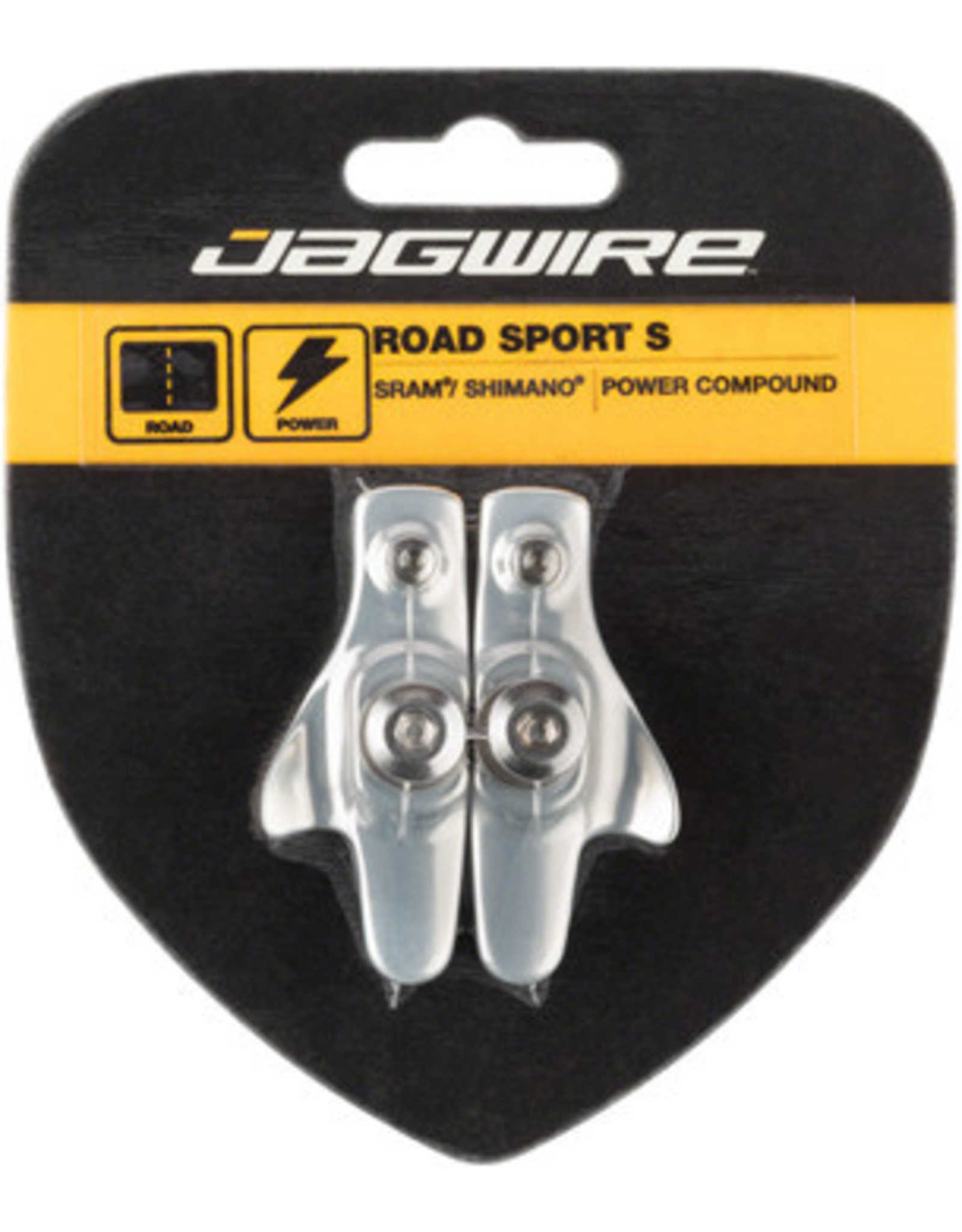 JAGWIRE Jagwire Road Sport S Brake Pads SRAM/Shimano Silver Cartridge Road Brake Shoes