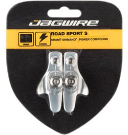 JAGWIRE Jagwire Road Sport S Brake Pads SRAM/Shimano Silver Cartridge Road Brake Shoes