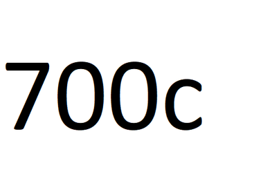 700c / 27"