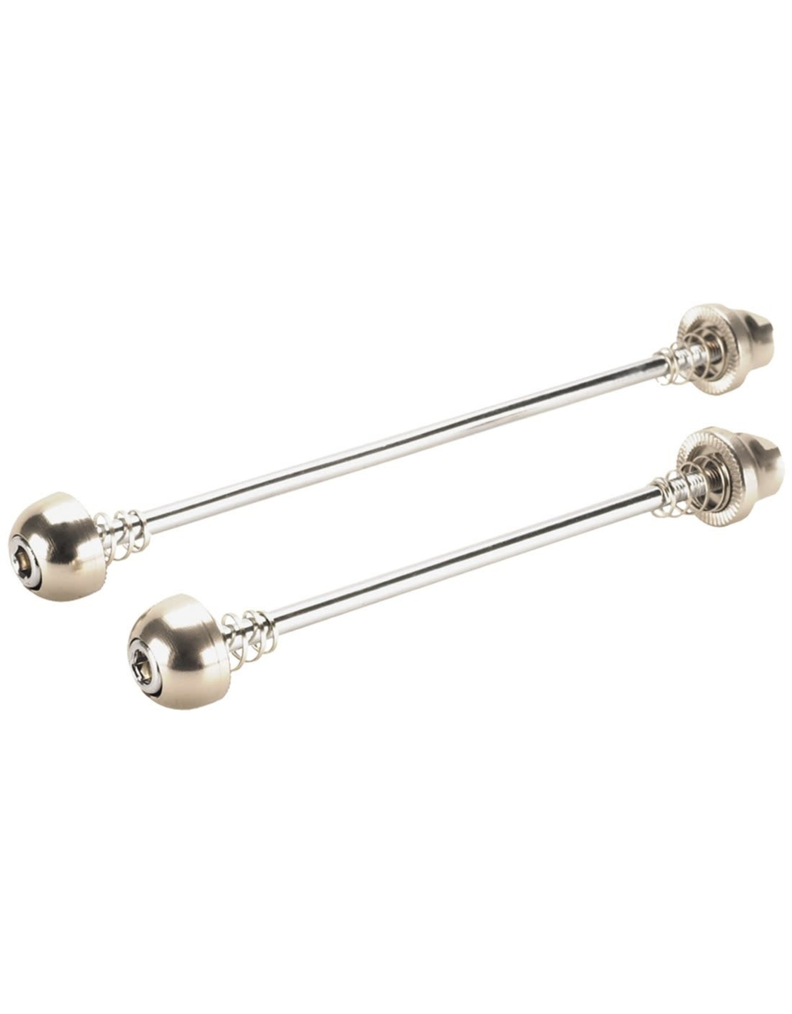Delta Cycle Delta TD-9100 Axle Rodz 5mm Allen Skewer Set, Silver