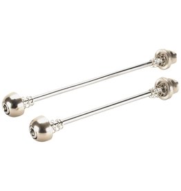 Delta Cycle Delta TD-9100 Axle Rodz 5mm Allen Skewer Set, Silver