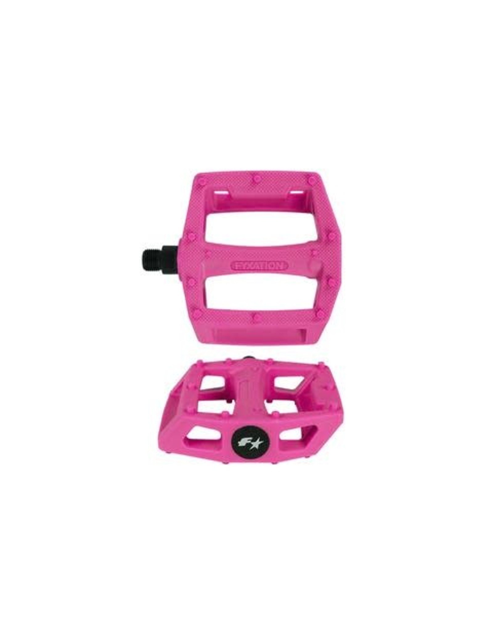 Fyxation Fyxation Gates Pedals & Straps Kit - Platform, Plastic, 9/16",