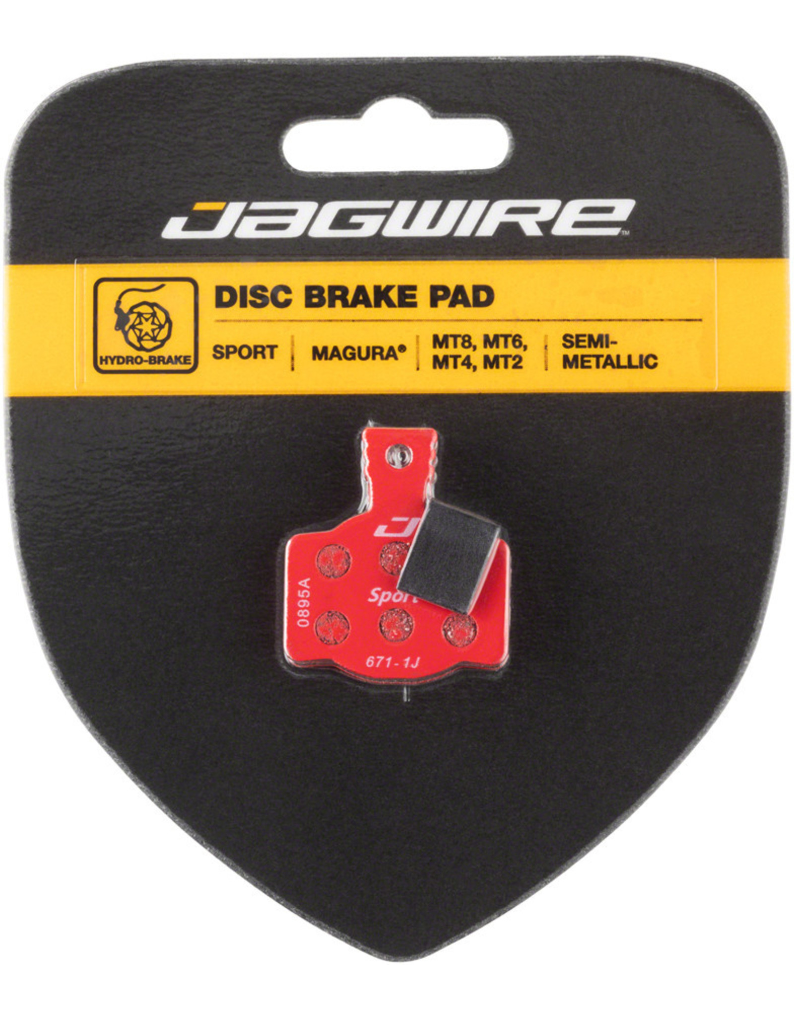 JAGWIRE Jagwire Mountain Sport Semi-Metallic Disc Brake Pads for Magura MT8, MT6, MT4, MT2