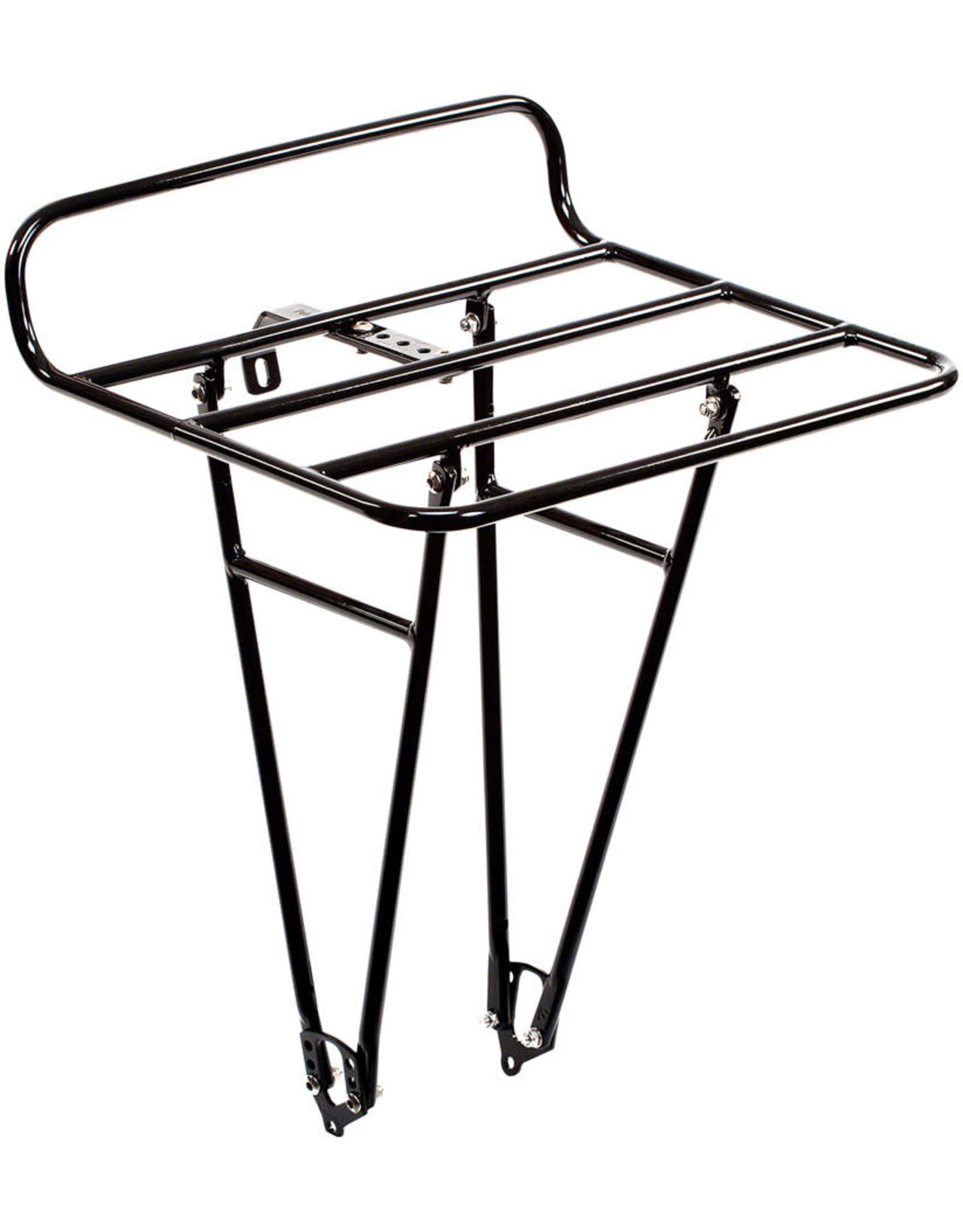 Pelago Bicycles Pelago Commuter Front Rack: Large, Black Stainless Steel
