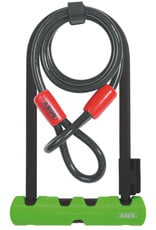 Abus Abus Ultra 410 U-Lock (9") w/ Cobra Cable 10/120, Black