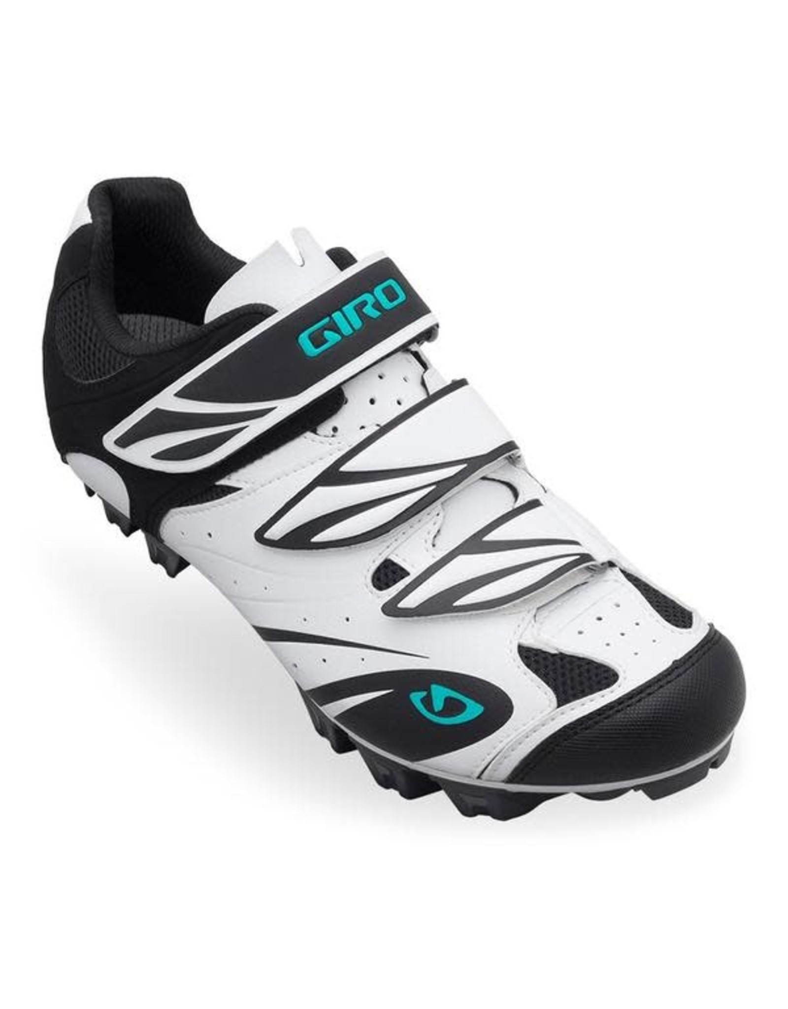 Giro Giro Riela Shoe White/Black/Dynasty Green 36